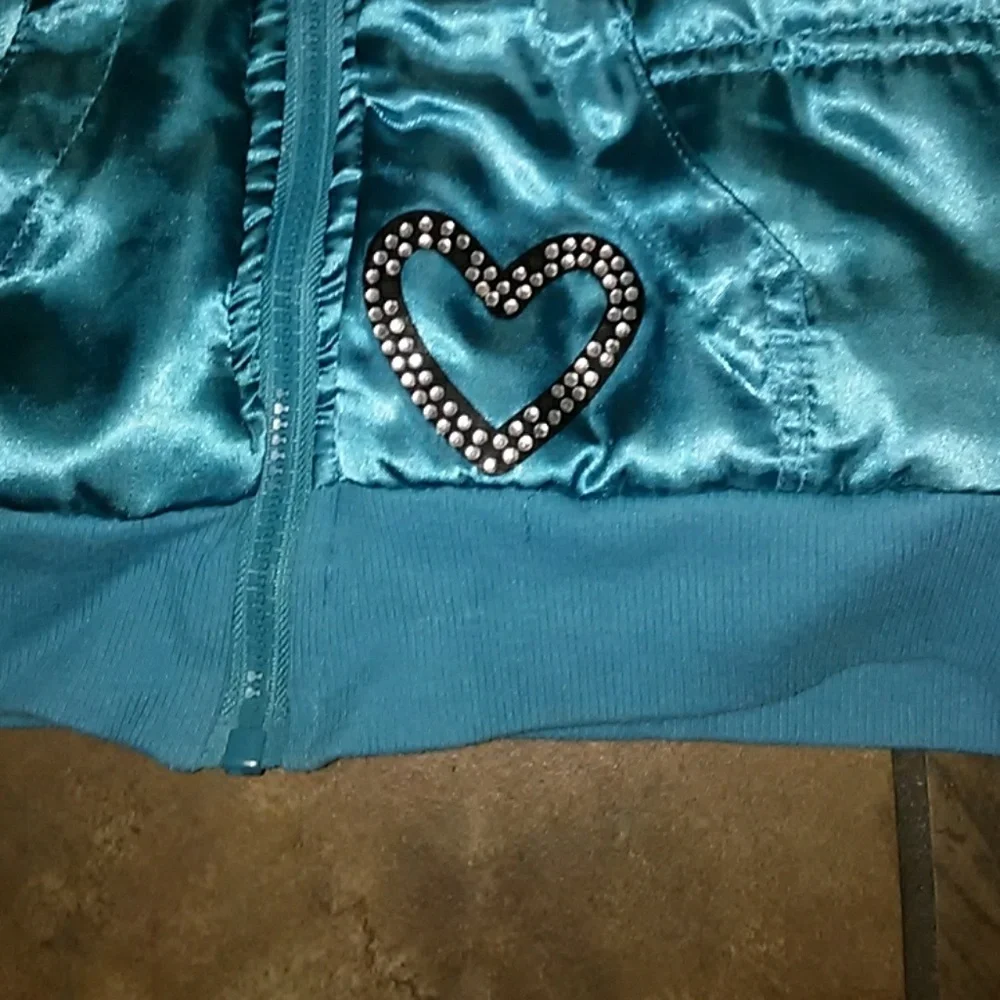 Girl's Satin Hoodie